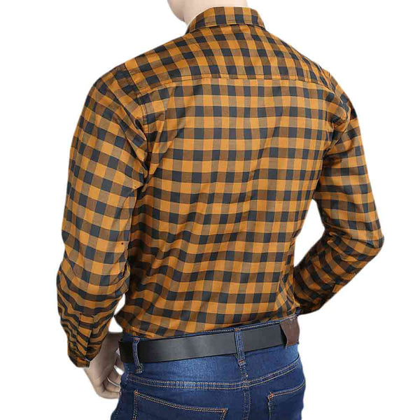 Men's Casual Shirt - Mustard, Men, Shirts, Chase Value, Chase Value