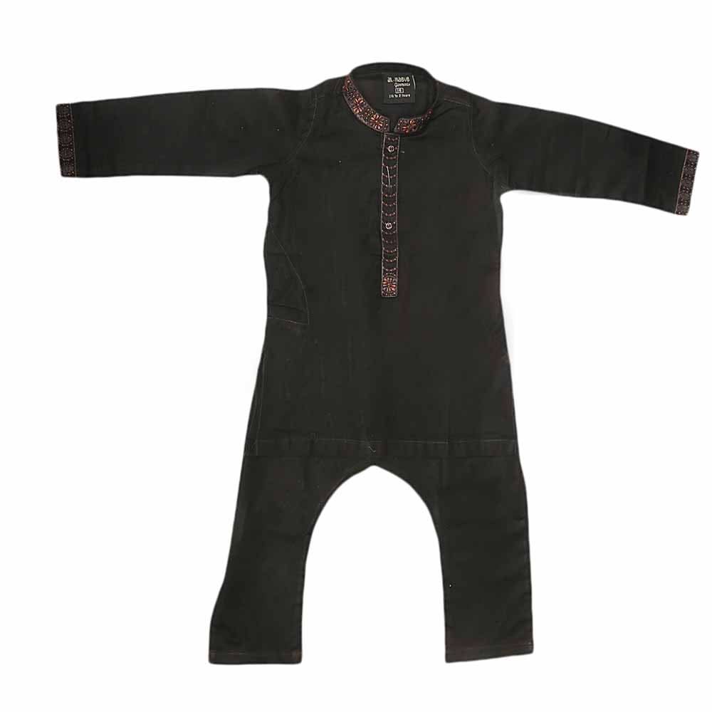 Boys Embroidered Shalwar Suit - Oilve Green, Kids Clothes & Accessories, Chase Value, Chase Value