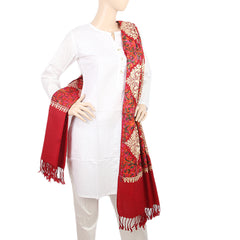 Women's Shawl - Maroon, Women, Shawls And Scarves, Chase Value, Chase Value