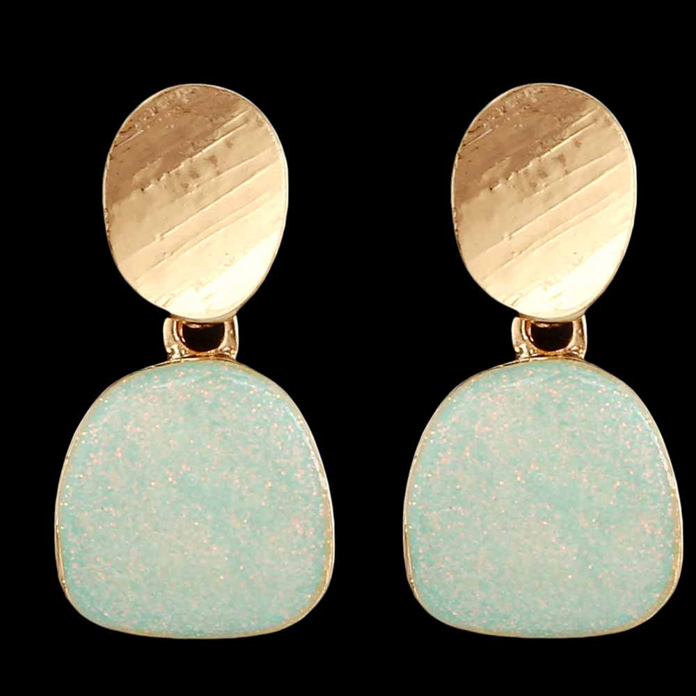 Women's Ear Tops -  Cyan, Women, Earrings & Tops, Chase Value, Chase Value