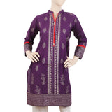 Women's Doriya Printed Kurti - Purple, Women, Ready Kurtis, Chase Value, Chase Value
