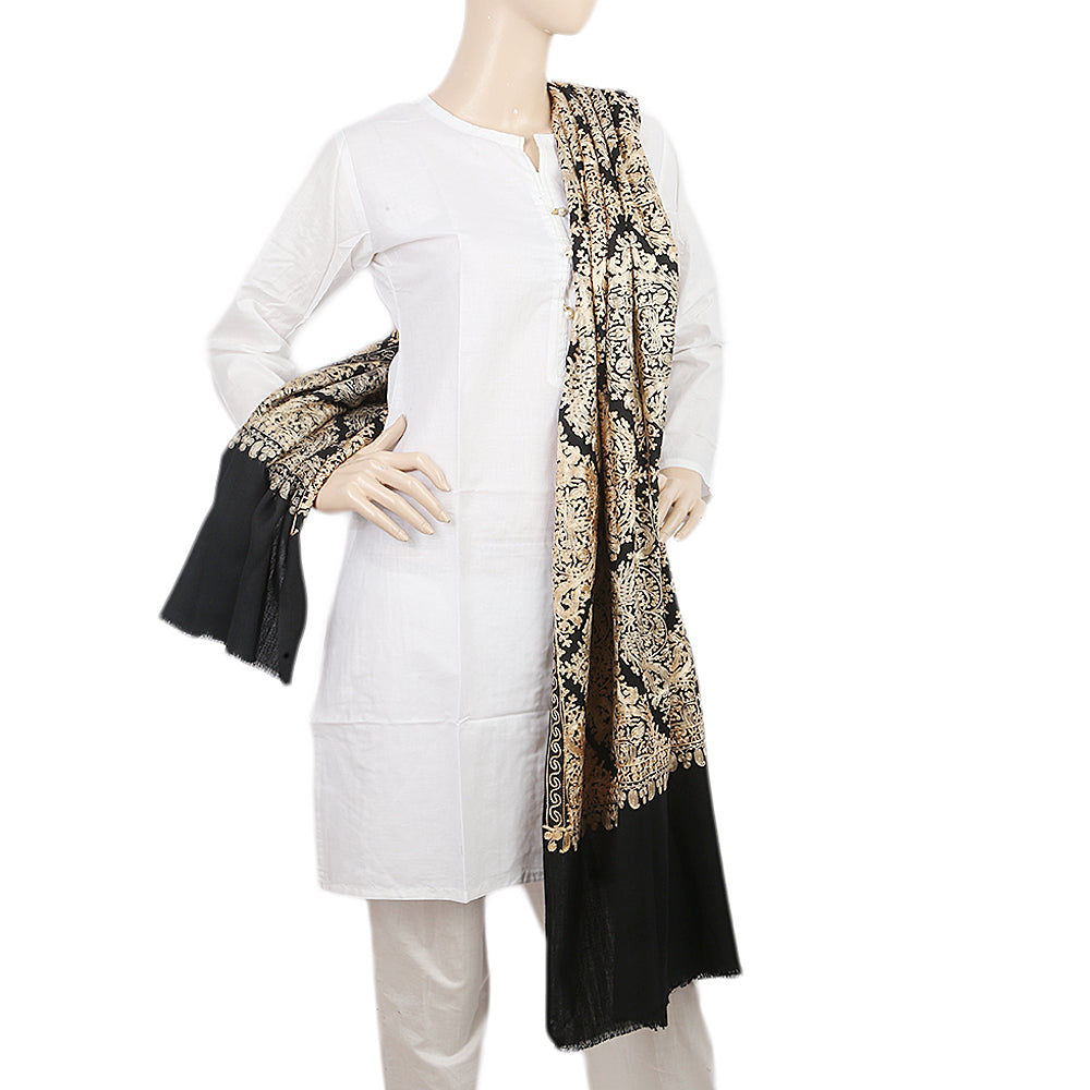 Women's Shawl - Jat Black, Women, Shawls And Scarves, Chase Value, Chase Value