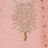 Girls Embroidered 3Pcs Shalwar Suit - Pink, Kids, Girls Sets And Suits, Chase Value, Chase Value