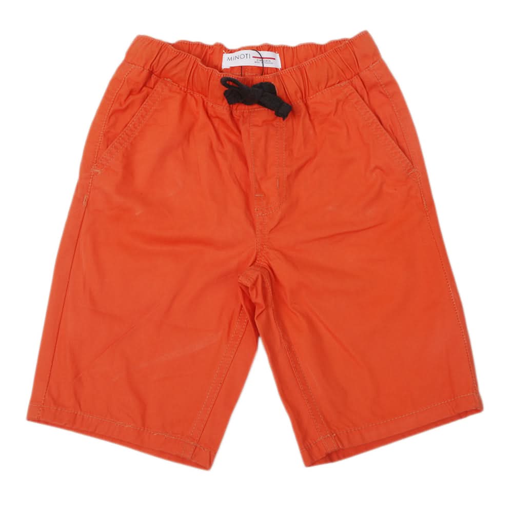 Boys Minoti Cotton Short - Orange, Kids, Boys Shorts, Chase Value, Chase Value