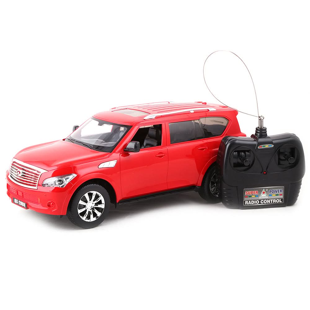 Remote Control Jeep - Red, Kids, Remote Control, Chase Value, Chase Value
