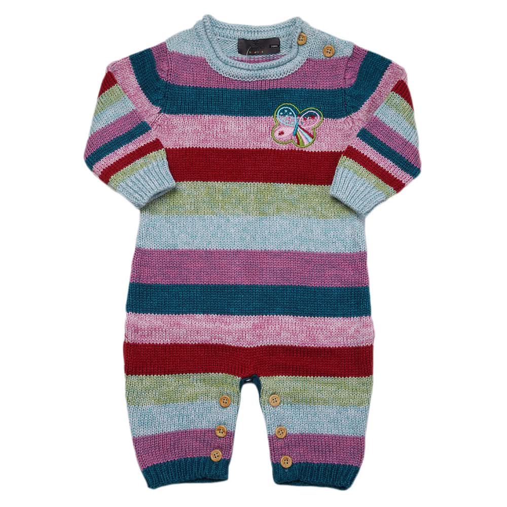Newborn Girls Full Sleeves Romper - Multi, Kids, New Born Girls Rompers, Chase Value, Chase Value