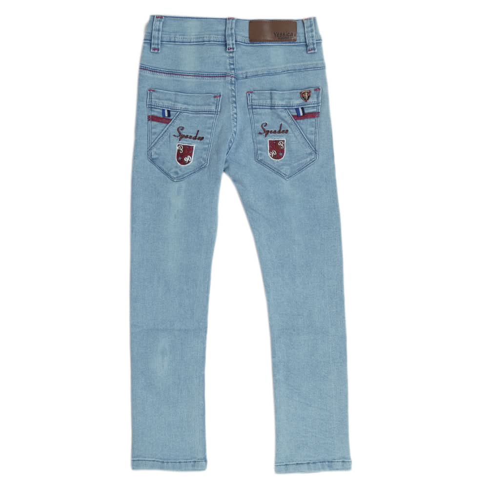 Boys Denim Pant - Light Blue, Kids, Boys Pants, Chase Value, Chase Value