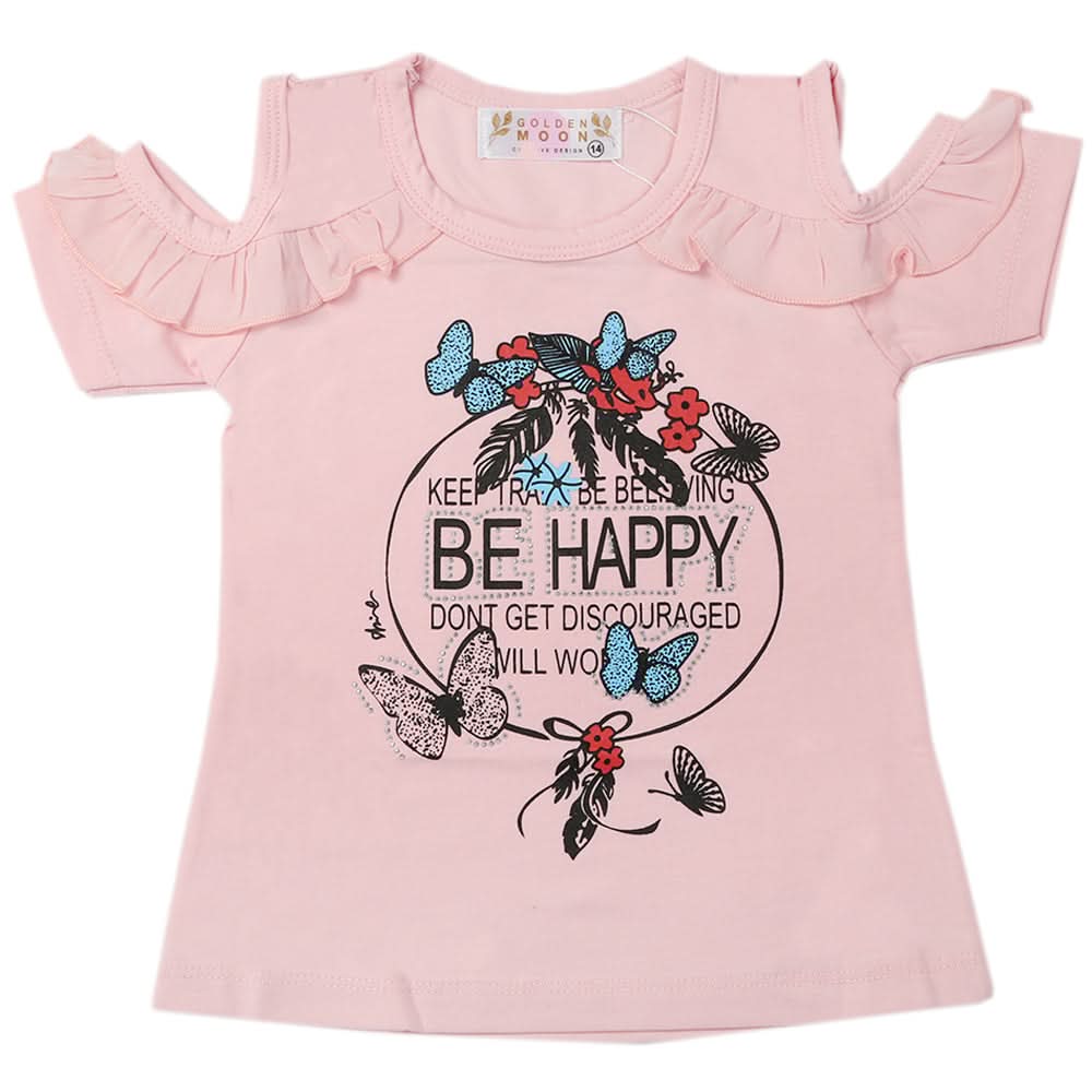 Girls T-Shirts - Light Pink, Girls T-Shirts, Chase Value, Chase Value