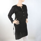 Women's Chicken Kurti - Black, Women, Ready Kurtis, Chase Value, Chase Value