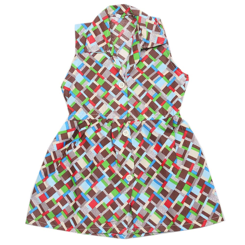 Girls Woven Frock - Z6, Kids, Girls Frocks, Chase Value, Chase Value