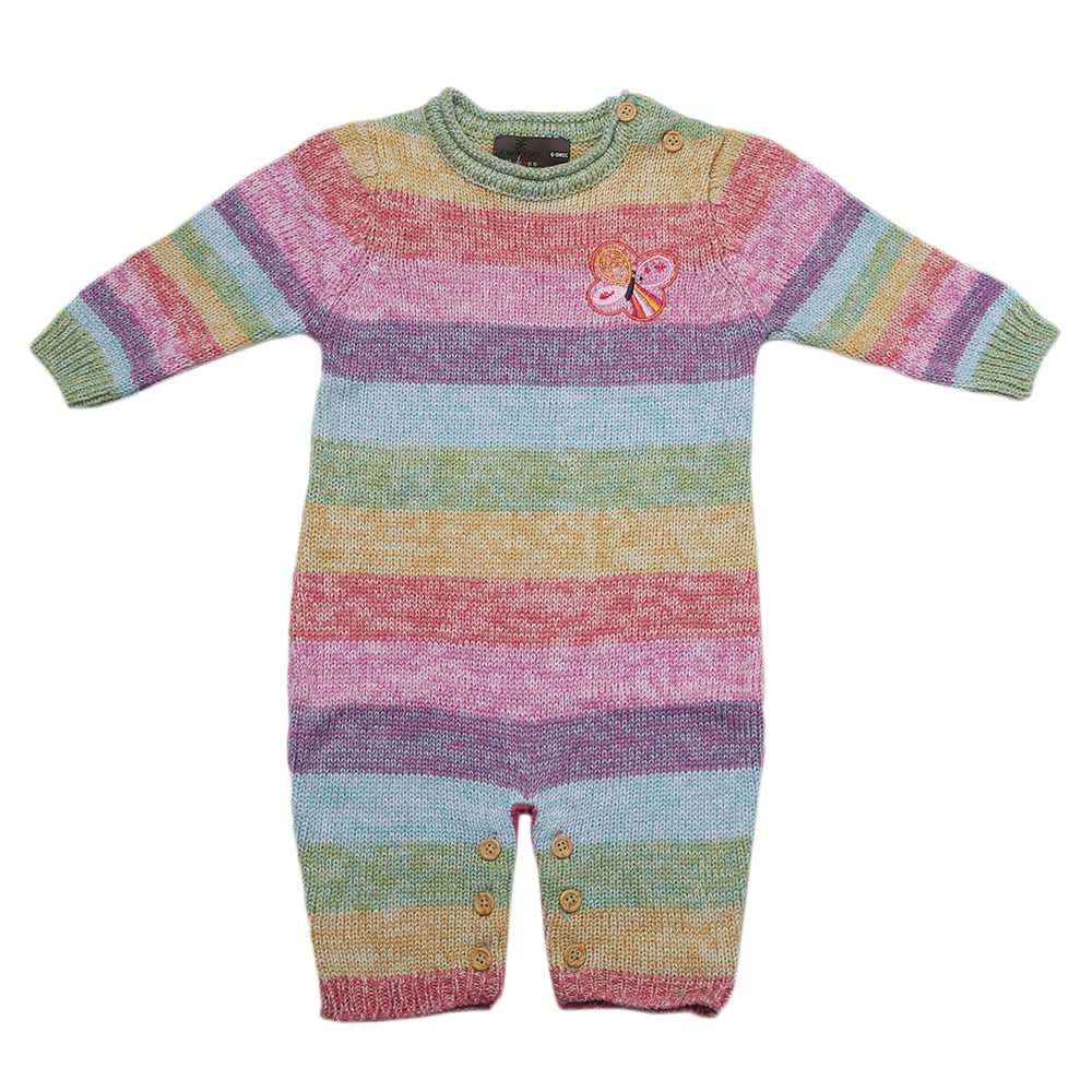 Newborn Girls Full Sleeves Romper - Multi, Kids, New Born Girls Rompers, Chase Value, Chase Value