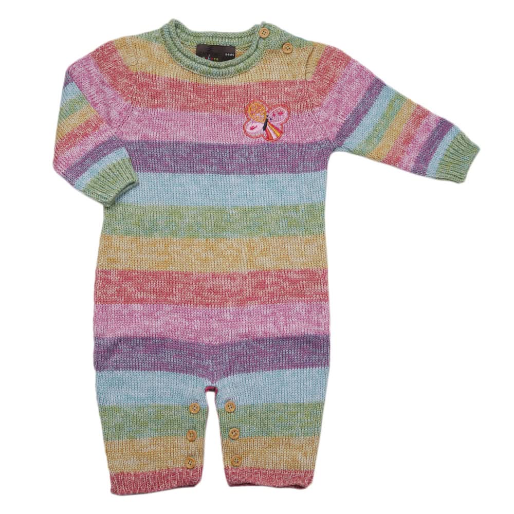 Newborn Girls Full Sleeves Romper - Multi, Kids, New Born Girls Rompers, Chase Value, Chase Value