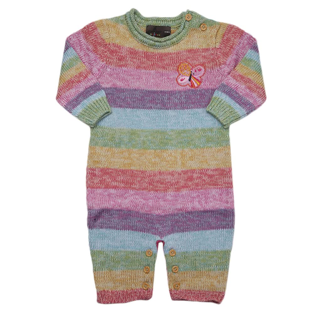 Newborn Girls Full Sleeves Romper - Multi, Kids, New Born Girls Rompers, Chase Value, Chase Value