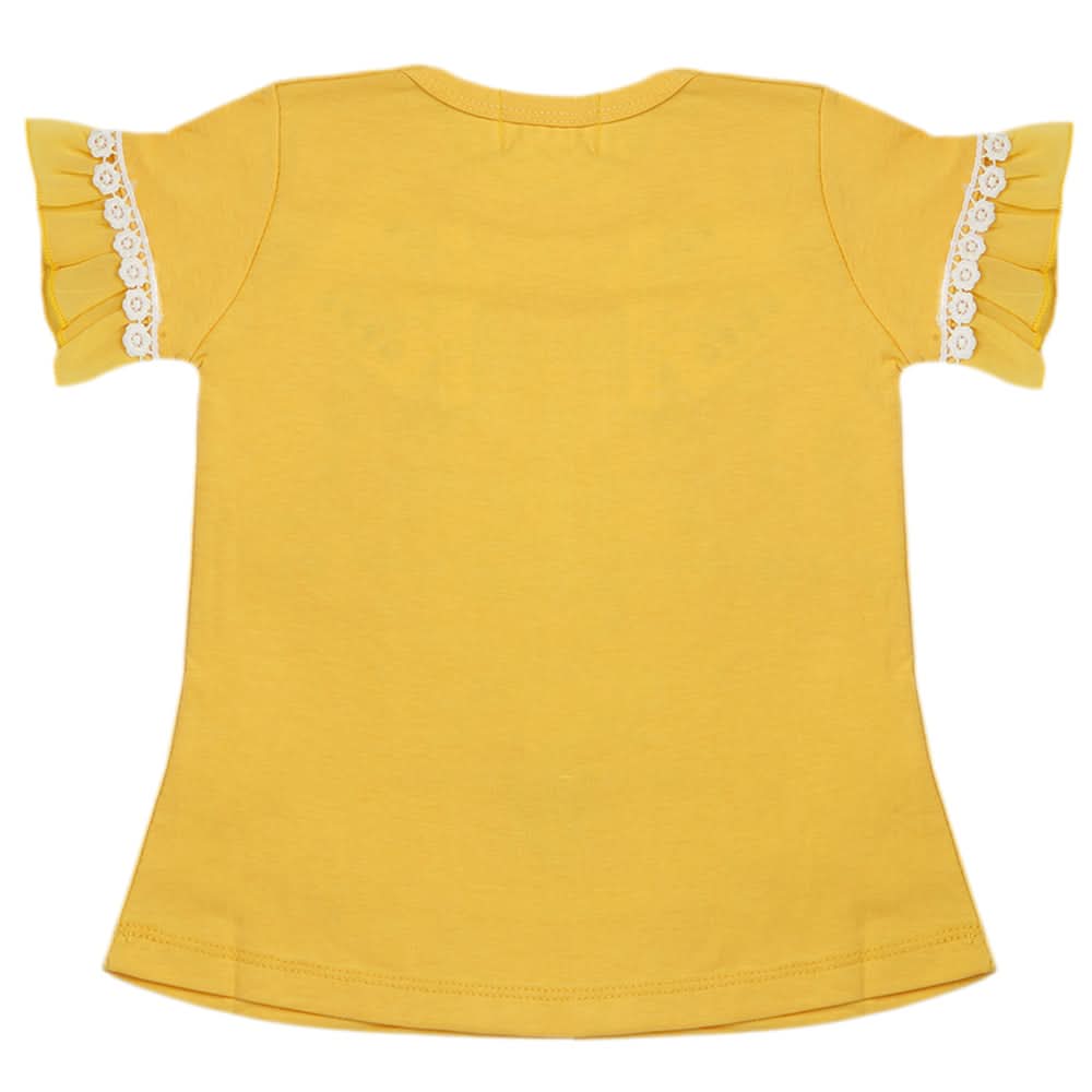 Girls T-Shirts - Yellow, Girls T-Shirts, Chase Value, Chase Value