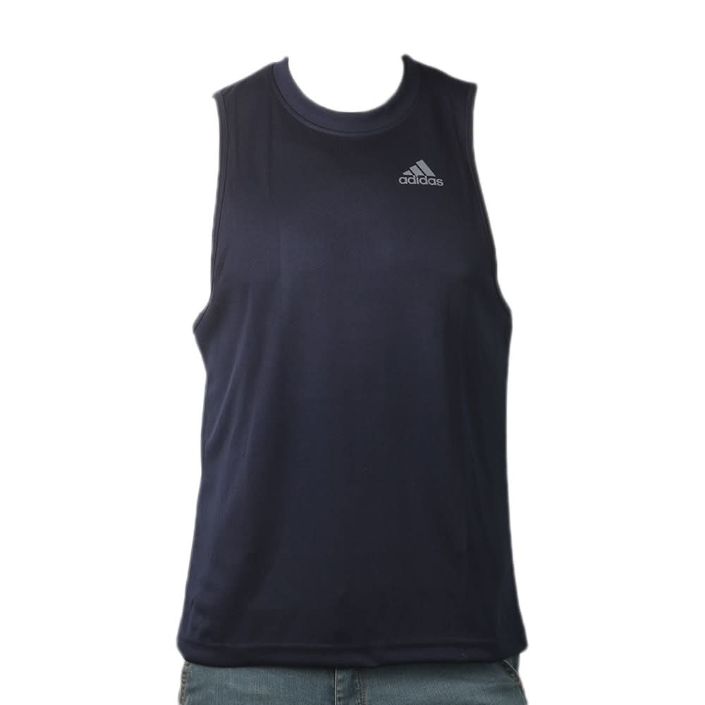 Men's Tank Top Mesh Sando T-Shirt - Navy Blue, Men, T-Shirts And Polos, Chase Value, Chase Value