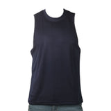 Men's Tank Top Mesh Sando T-Shirt - Navy Blue, Men, T-Shirts And Polos, Chase Value, Chase Value