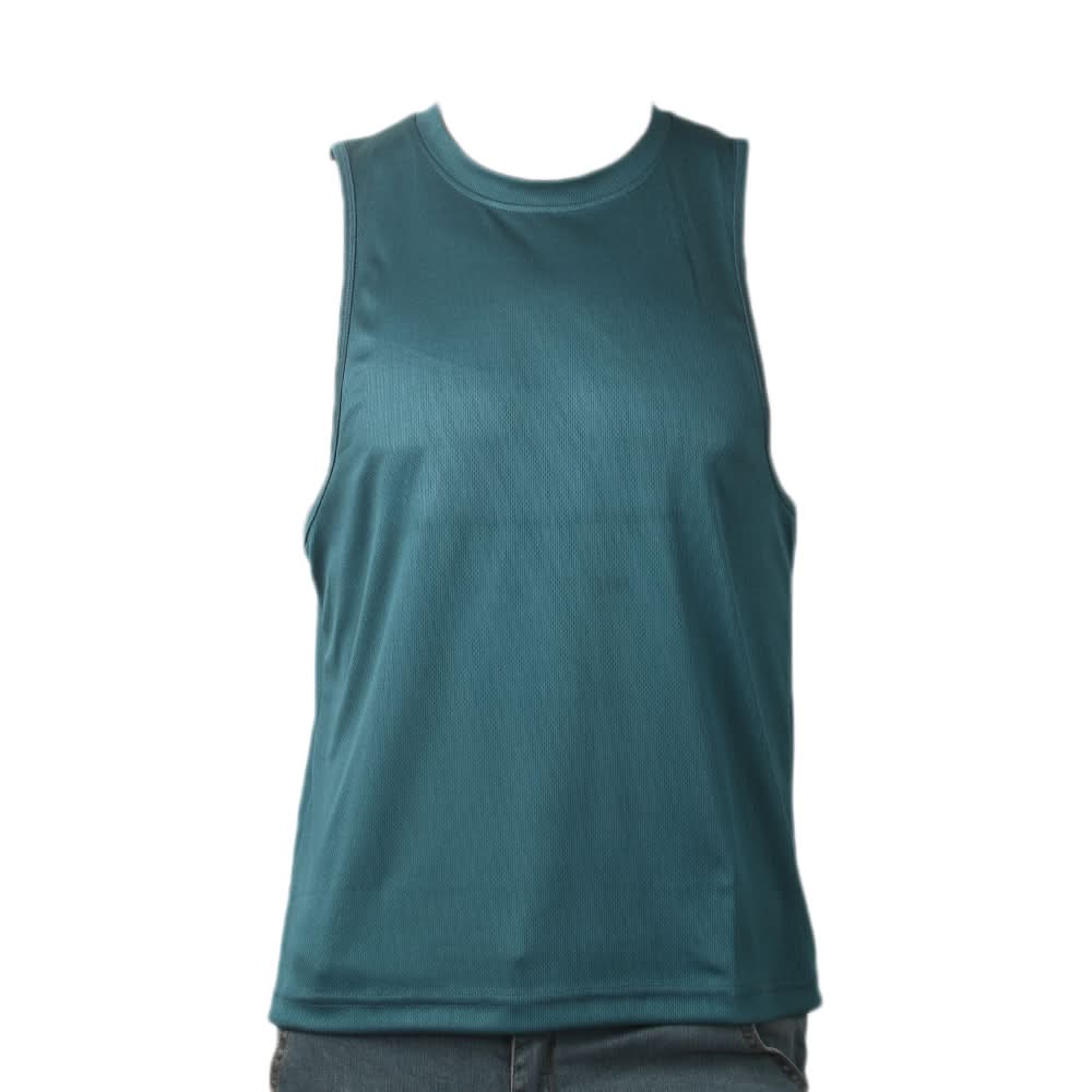 Men's Tank Top Mesh Sando T-Shirt - Dark Green, Men, T-Shirts And Polos, Chase Value, Chase Value