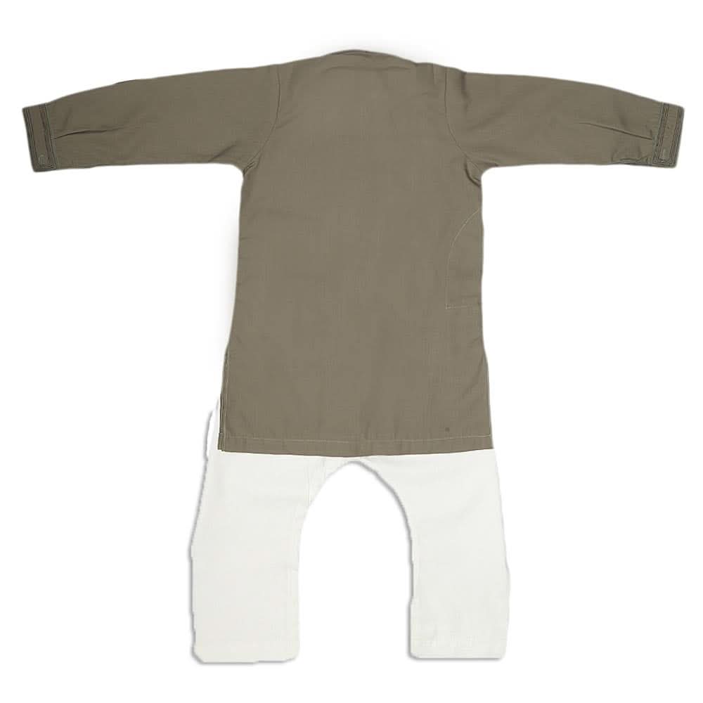 Boys Embroidered Shalwar Suit - Green, Kids, Boys Shalwar Kameez, Chase Value, Chase Value