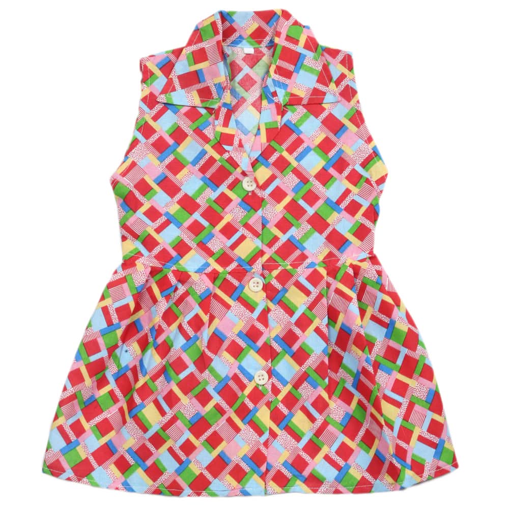 Girls Woven Frock - Z8, Kids, Girls Frocks, Chase Value, Chase Value