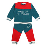 Boys 2Pcs Full Sleeves Suit - Steel Green, Boys Sets & Suits, Chase Value, Chase Value