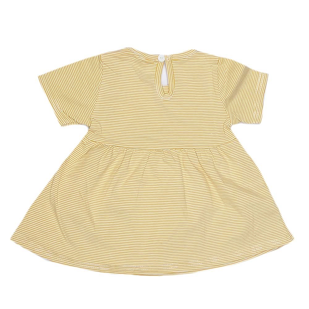 Newborn Baby Frock - Yellow, Kids, NB Girls Frocks, Chase Value, Chase Value