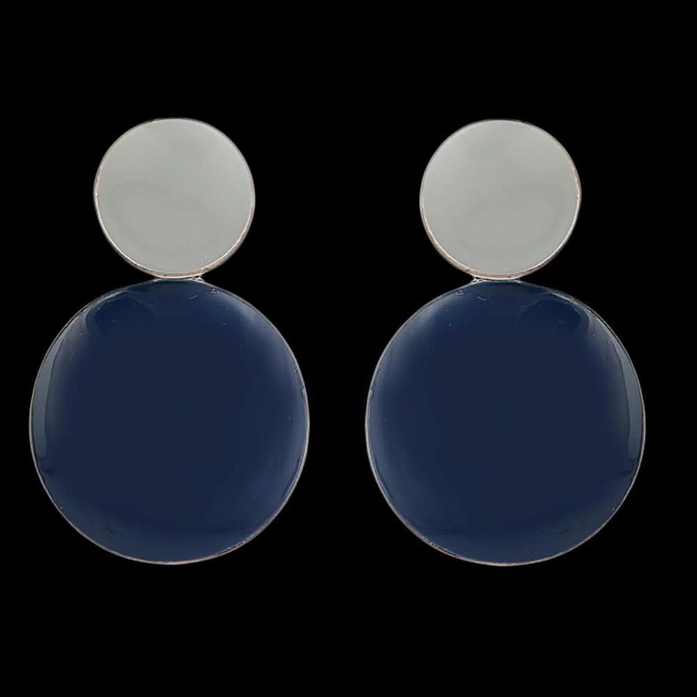 Women's Ear Tops - Navy Blue, Women, Earrings & Tops, Chase Value, Chase Value