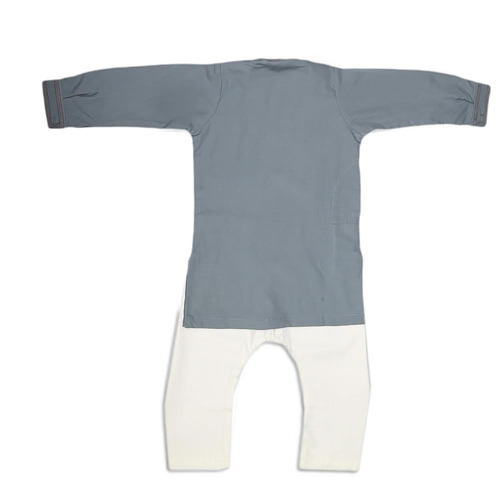 Boys Embroidered Shalwar Suit - Blue, Kids, Boys Shalwar Kameez, Chase Value, Chase Value