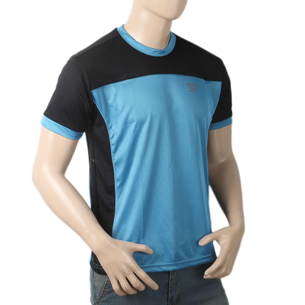 Men's Half Sleeves T-Shirt - Blue, Men, T-Shirts And Polos, Chase Value, Chase Value
