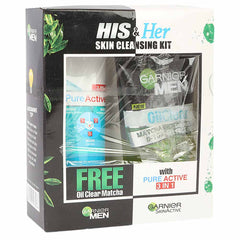 Garnier Pure Active Face Wash With Free Oil & Clear Matcha, Beauty & Personal Care, Face Washes, Garnier, Chase Value