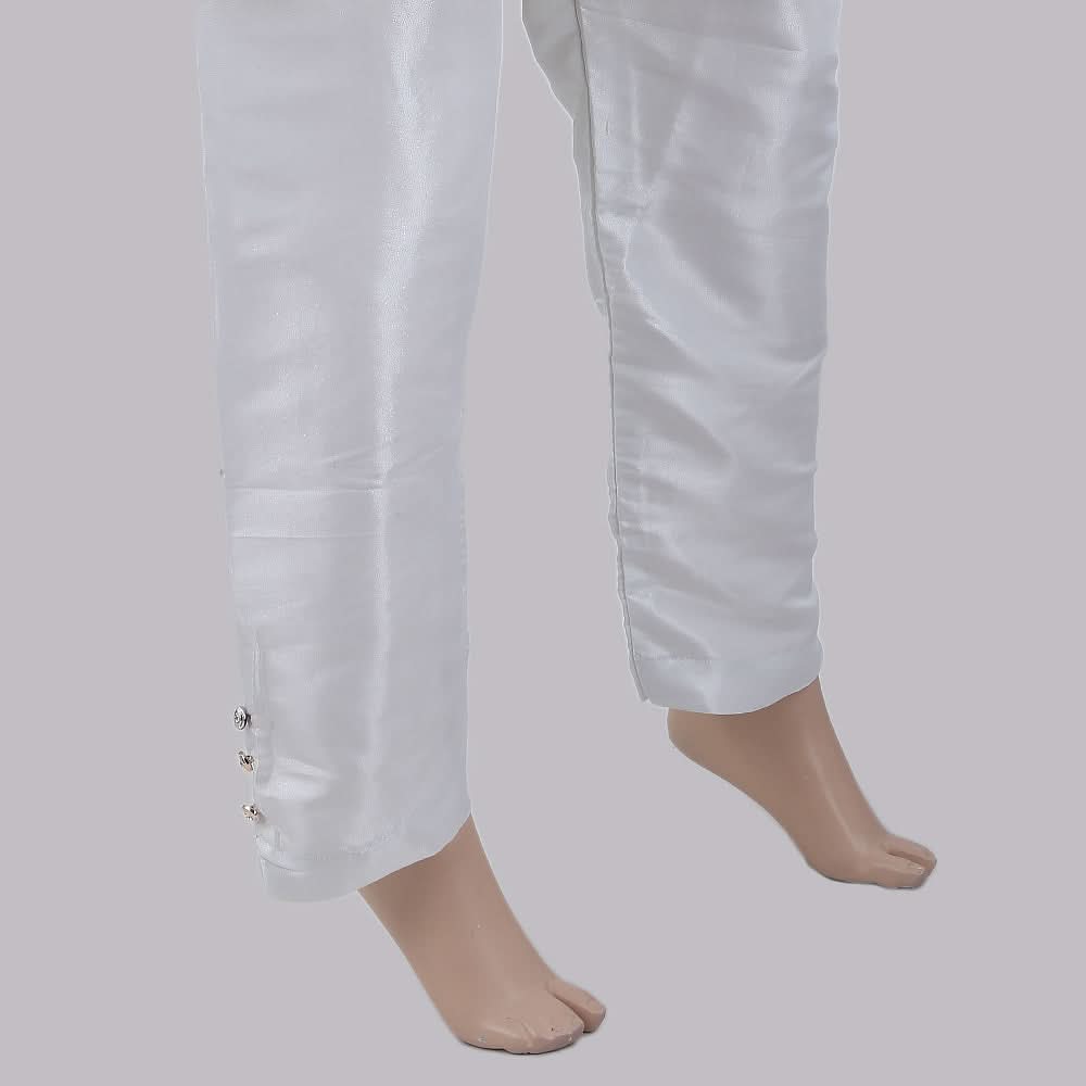 Women's Mehsori Trouser - White, Women, Pants & Tights, Chase Value, Chase Value