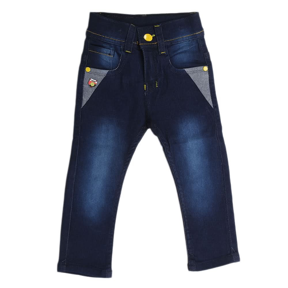 Boys Denim Pant - Dark Blue, Kids, Boys Pants, Chase Value, Chase Value