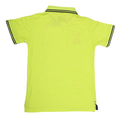 Boys Half Sleeves Polo T-Shirt - Green, Kids, Boys T-Shirts, Chase Value, Chase Value