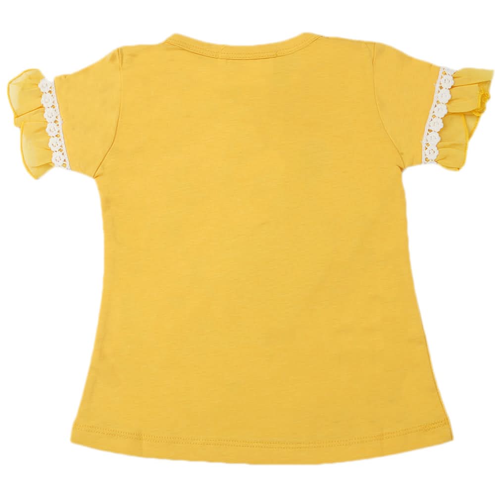 Girls T-Shirts - Yellow, Girls T-Shirts, Chase Value, Chase Value