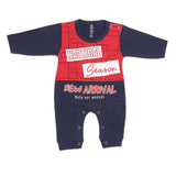 Newborn Boys Full Sleeves Romper - Navy Blue, Kids, New Born Boys Rompers, Chase Value, Chase Value