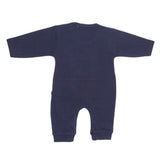 Newborn Boys Full Sleeves Romper - Navy Blue, Kids, New Born Boys Rompers, Chase Value, Chase Value