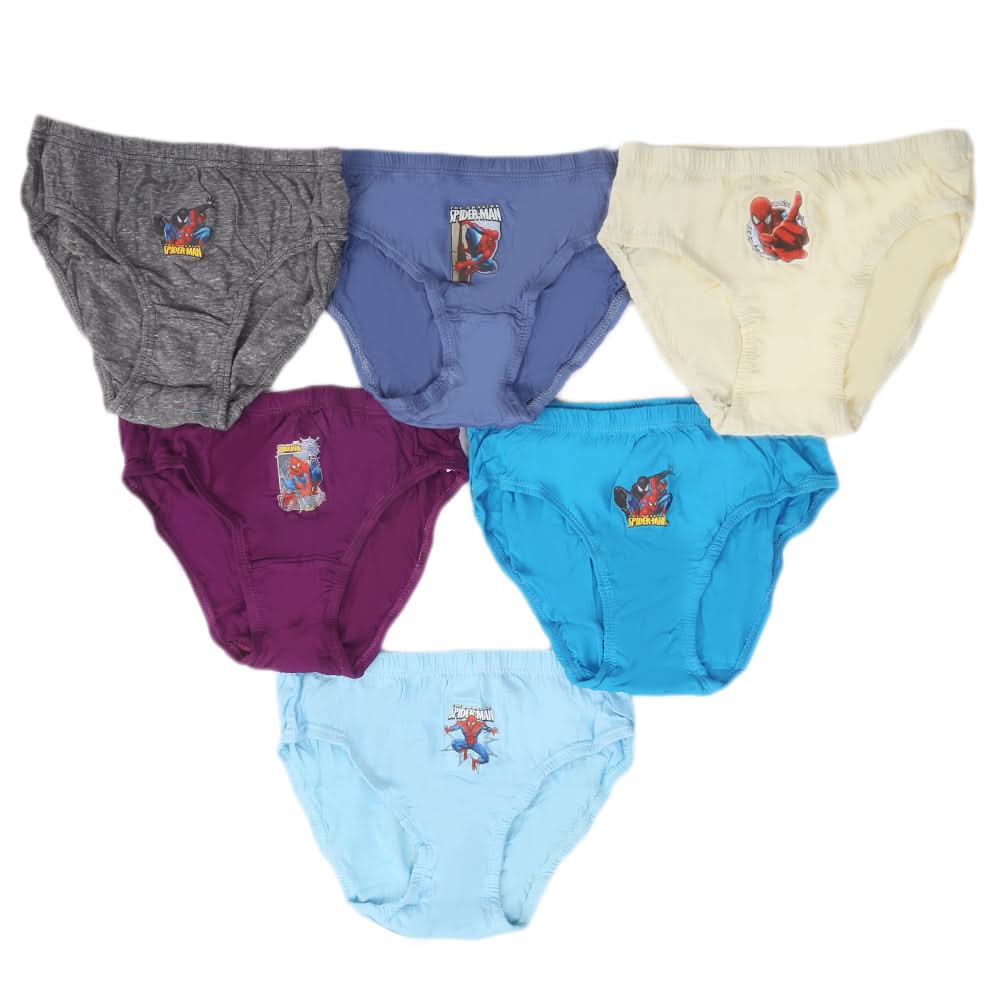 Boys Underwear Pack Of 6 - Multi, Kids, Boys Underwear, Chase Value, Chase Value