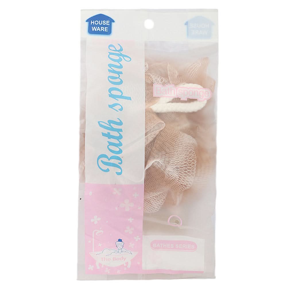 Loofah Bath Sponge (YT-065) - Brown, Beauty & Personal Care, Shower Gel, Chase Value, Chase Value