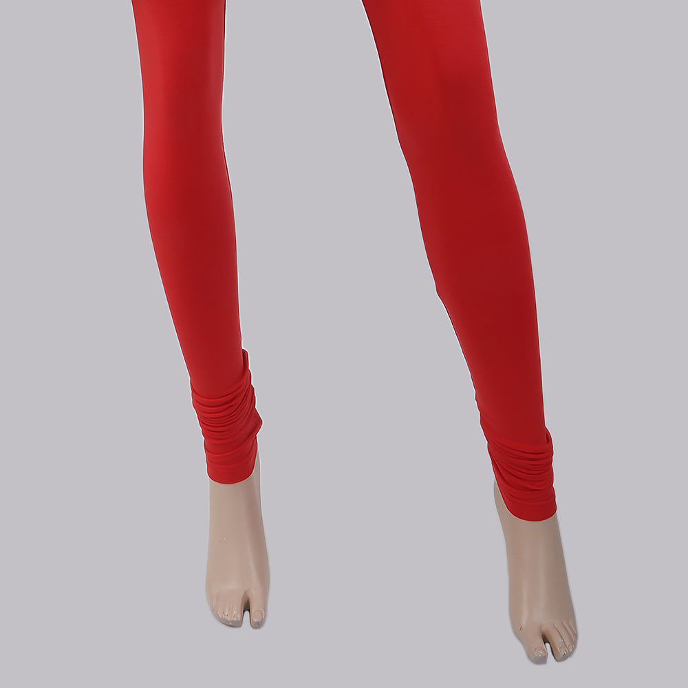 Women's Plain Tights 39" - Red, Women, Pants & Tights, Chase Value, Chase Value