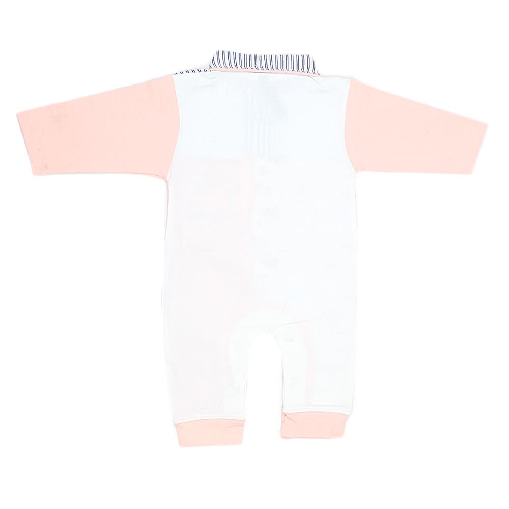 Newborn Boys Full Sleeves Romper 44006 - Pink, Kids, New Born Boys Rompers, Chase Value, Chase Value