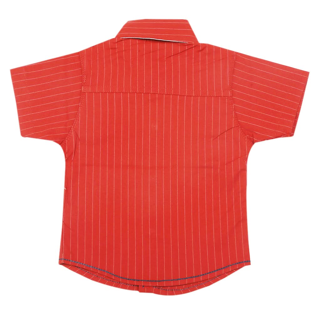 Boys Stripe Casual Shirt - Red, Kids, Boys Shirts, Chase Value, Chase Value
