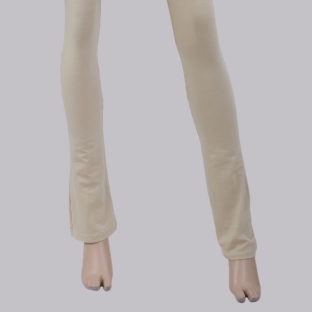 Women's Plain Bottom Trouser - Skin, Women, Pants & Tights, Chase Value, Chase Value