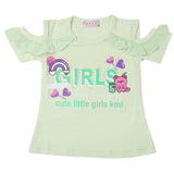 Girls T-Shirts - Light Green, Girls T-Shirts, Chase Value, Chase Value