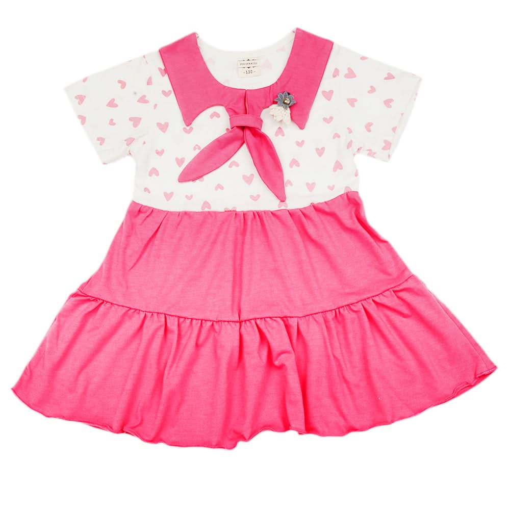 Newborn Girls Frock - Pink, Kids, Newborn Girls Frocks, Chase Value, Chase Value
