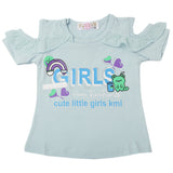 Girls T-Shirts - Light Blue, Girls T-Shirts, Chase Value, Chase Value