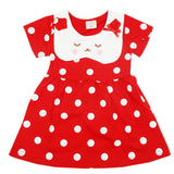Newborn Girls Frock - Red, Kids, Newborn Girls Frocks, Chase Value, Chase Value
