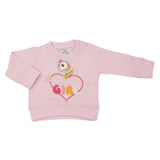 Newborn Girls Terry T-Shirt - Pink, Kids, New Born Girls T-Shirts, Chase Value, Chase Value