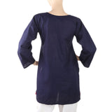 Women's Embroidery Kurti - Navy Blue, Women, Ready Kurtis, Chase Value, Chase Value
