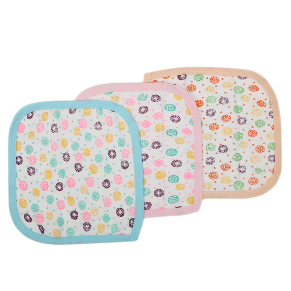 Newborn Face Towel 3Pack - Multi, Kids, Towels, Chase Value, Chase Value