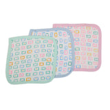 Newborn Face Towel 3Pack - Multi, Kids, Towels, Chase Value, Chase Value
