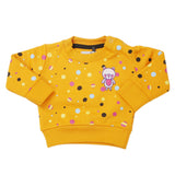 Newborn Girls Eminent Fleece Sweatshirt - Orange, Kids, New Born Girls Winterwear, Eminent, Chase Value